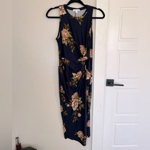 Floral midi dress